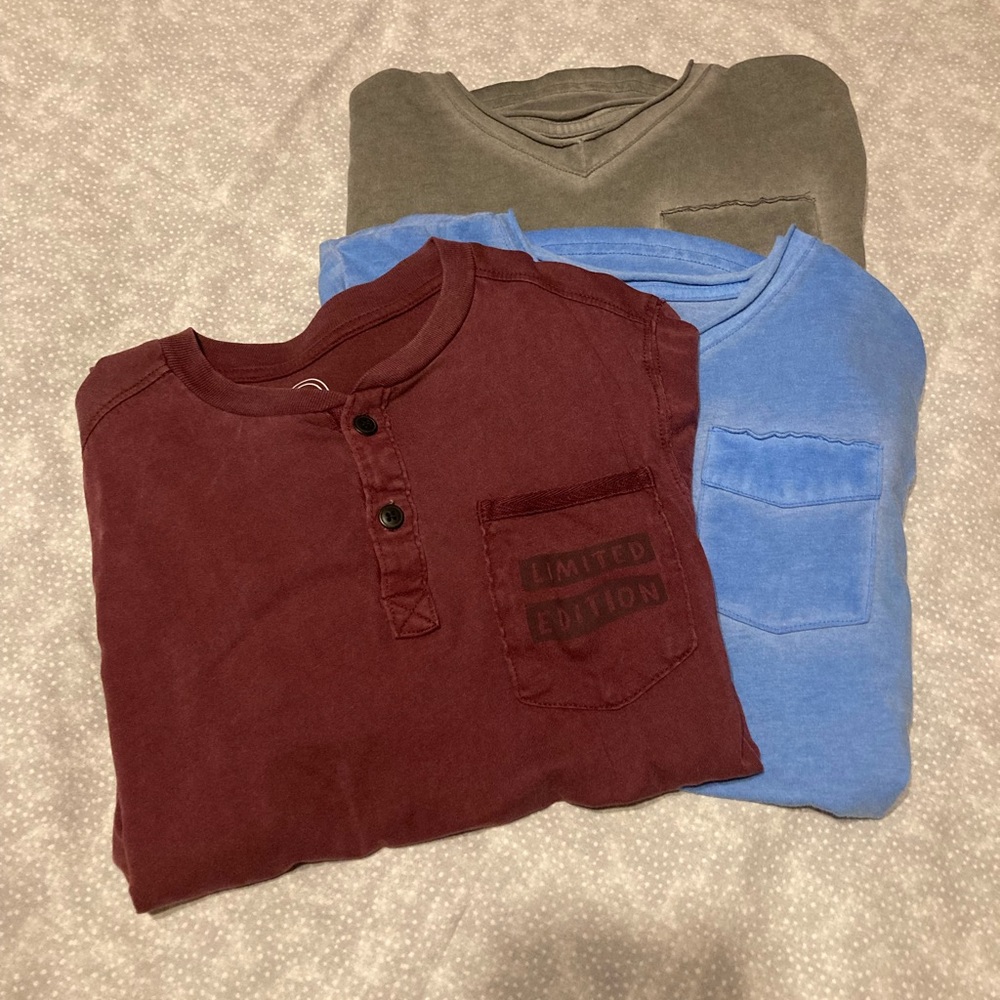 NWOT Boys size 8 Pocket Tees